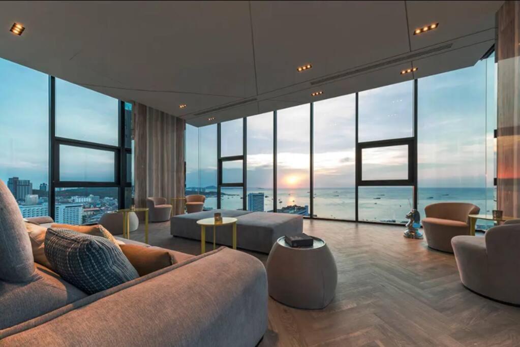Sea View 2 Bed Room Condo @ Central Pattaya Exterior photo